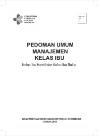 E-Book Pedoman Umum Manajemen Kelas Ibu