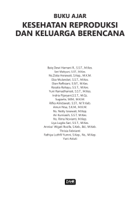 E-Book Buku Ajar Kesehatan Reproduksi dan Keluarga Berencana