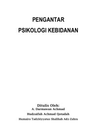 E-Book Pengantar Psikologi Kebidanan