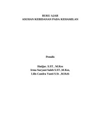 E-Book Buku Ajar Asuhan Kebidanan pada Kehamilan