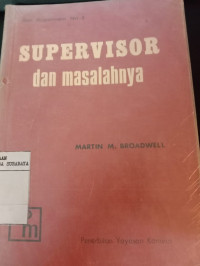 Supervisor Dan Masalahnya