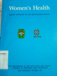 Women's Health: Recent Advances in the Asia-Oceania Region