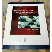 Corporate Information Strategy and Management: Text and Cases