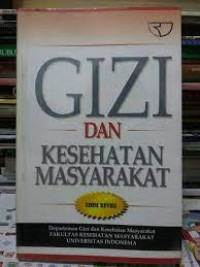 Gizi dan Kesehatan Masyarakat
