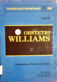 Obstetri Williams ed 18