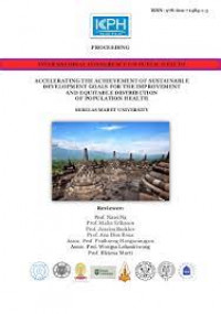 Proceeding International Conference On Public Health: Accelerating the Achievement of Sustainable Development Goals for the Improvement and Equitable Distribution of Population Health