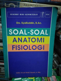Soal-Soal Anatomi Fisiologi