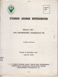Standar Asuhan Keperawatan