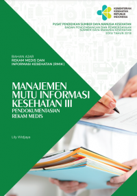 E-Book Manajemen Mutu Informasi Kesehatan III: Pendokumentasian Rekam Medis