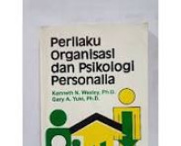 Perilaku Organisasi dan Psikologi Personalia