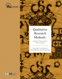E-Book Qualitative Research Methods: A Data Collector's Field Guide